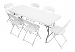 1 Table & 6 Chairs Set